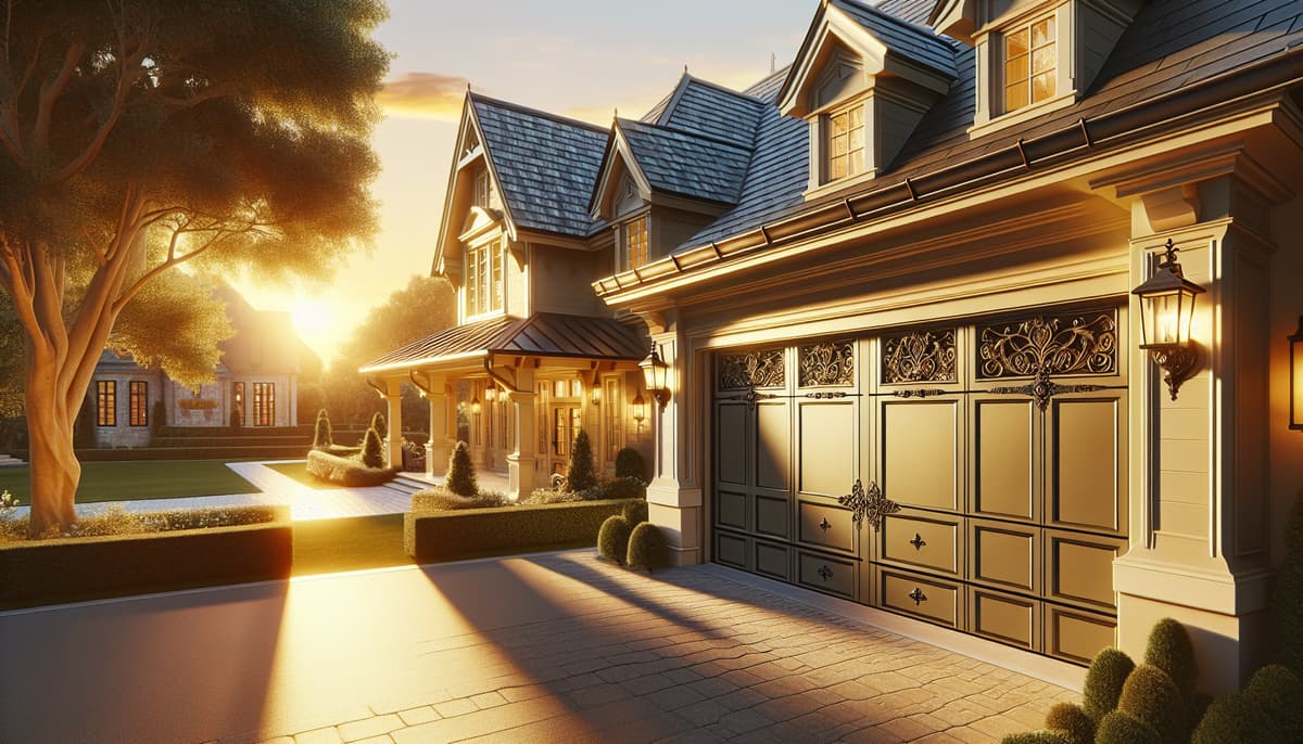 Beautiful garage doors by Sons Garage Door Repair