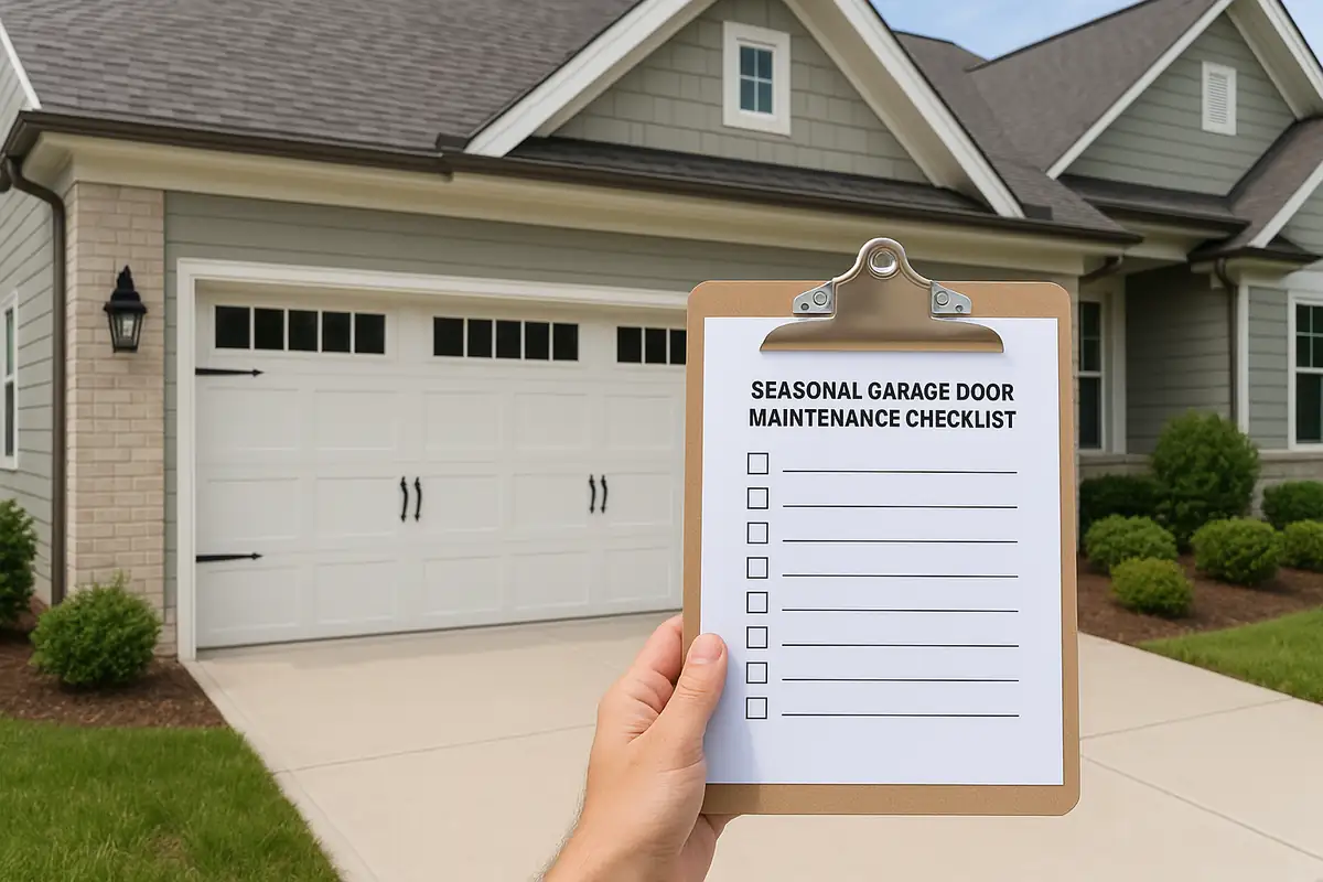 Seasonal Garage Door Maintenance Checklist: Essential Tips from Sons Garage Door Repair in West Hartford, CT