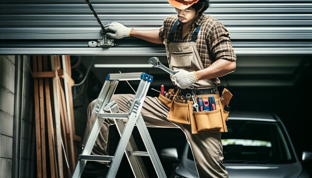 Our professional emergency garage door repair process